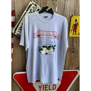 1991 World Champions Minnesota Twins white and grey cotton t-shirt XXL